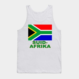 The Pride of South Africa - South African National Flag Design (in Afrikaans) Tank Top